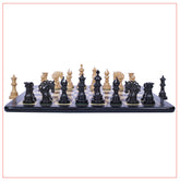 Westminster Series 4.4" Staunton Chess Set - Ebony Wood